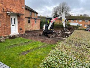 Digger with Driver Hire in Wirral & Chester