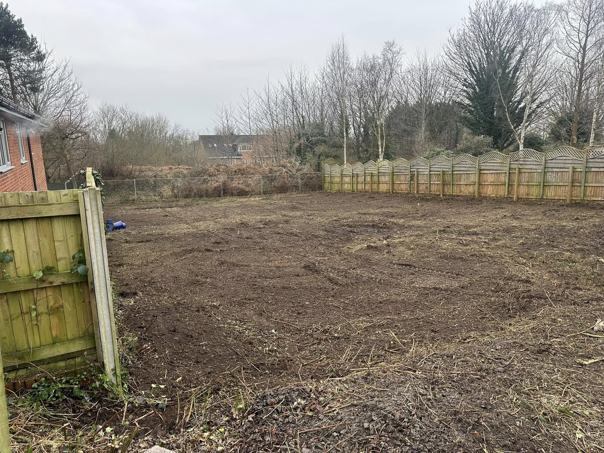 Site Clearance in Lower Heswall. Part of our Groundworks services available in Heswall and Lower Heswall